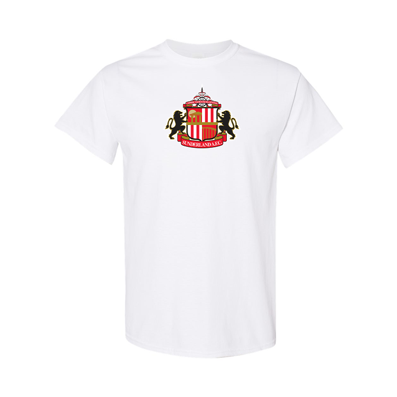 Men's  Sunderland AFC Soccer  Gildan Heavy Cotton T-Shirt